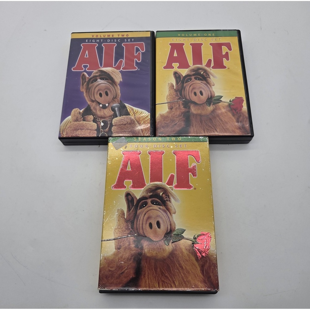 ALF Volume 1 & Volume 2, Season 1-4 DV1÷D Complete Series Set + extra Season 2